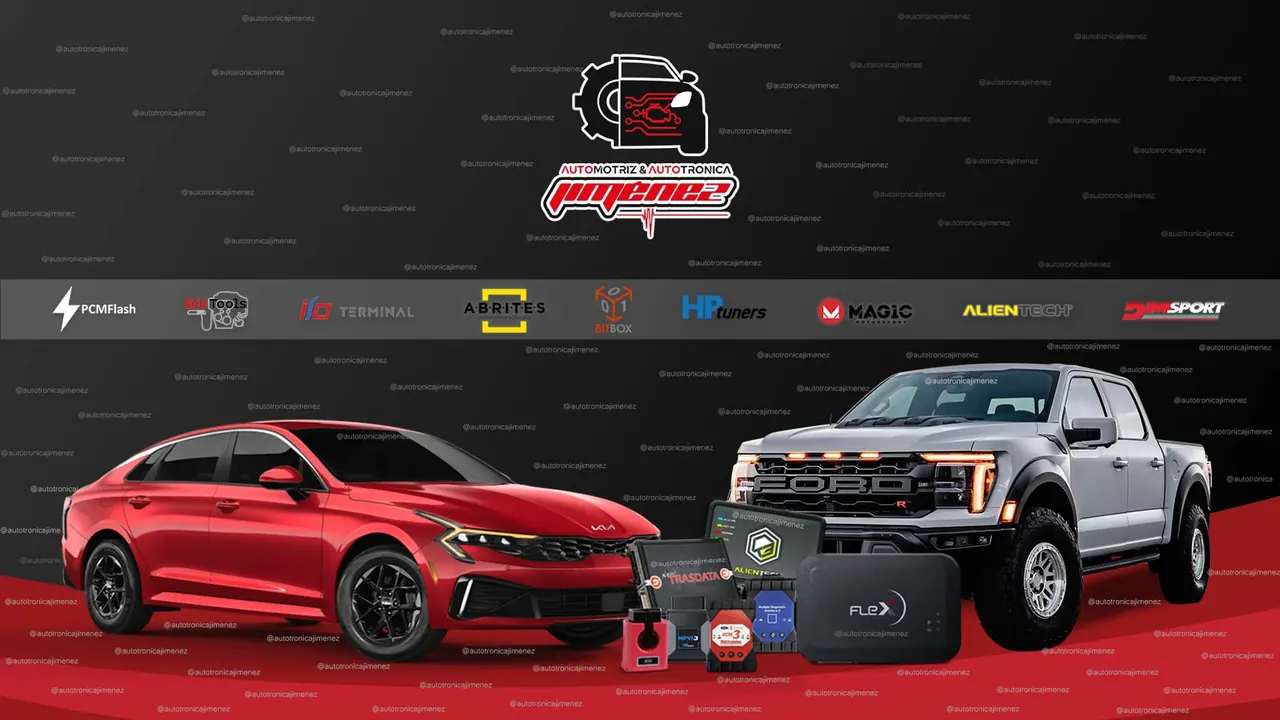 Trabajo de programación automotriz y módulos de Autotrónica Jiménez 3