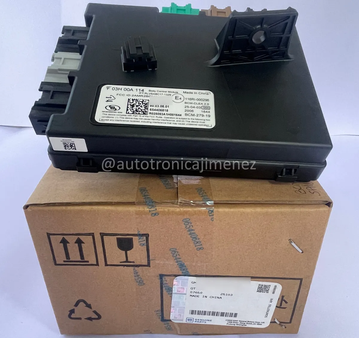 BCM CHEVROLET SAIL 1.5 - repuesto Chevrolet